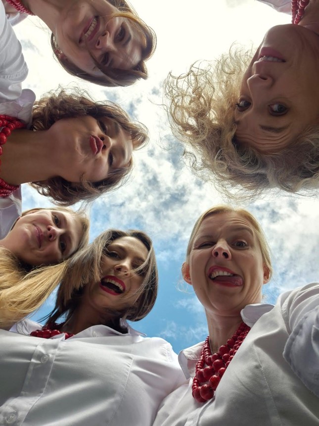 Selfie w kręgu